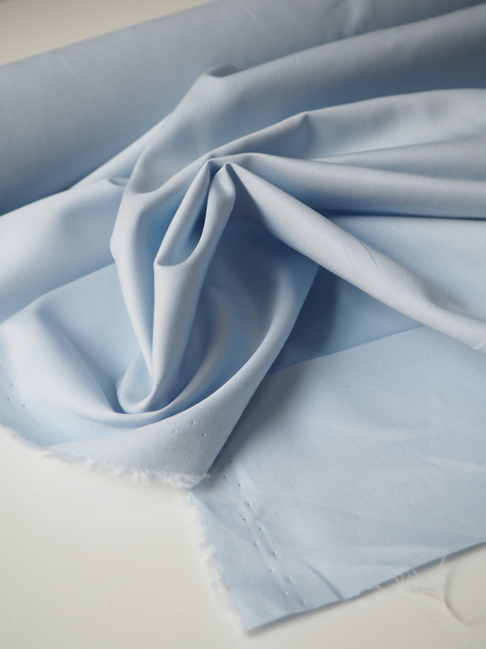 Light Blue Lightweight Cotton Twill