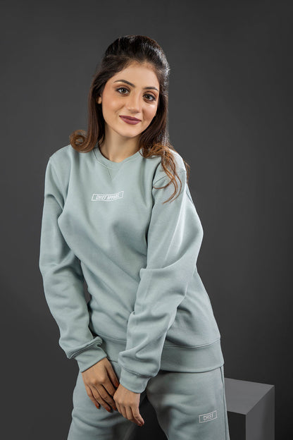 Light Green Sweatshirt & Bottom Set