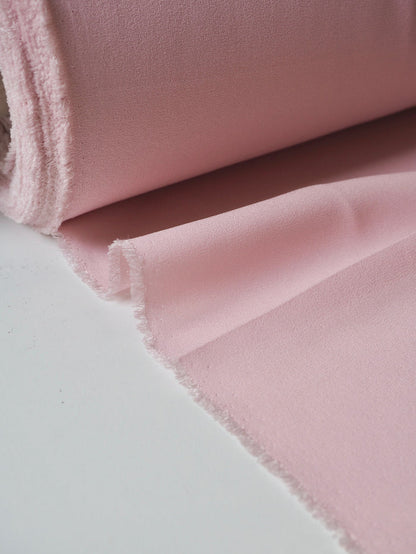 Light Rose Heavy Silk Georgette