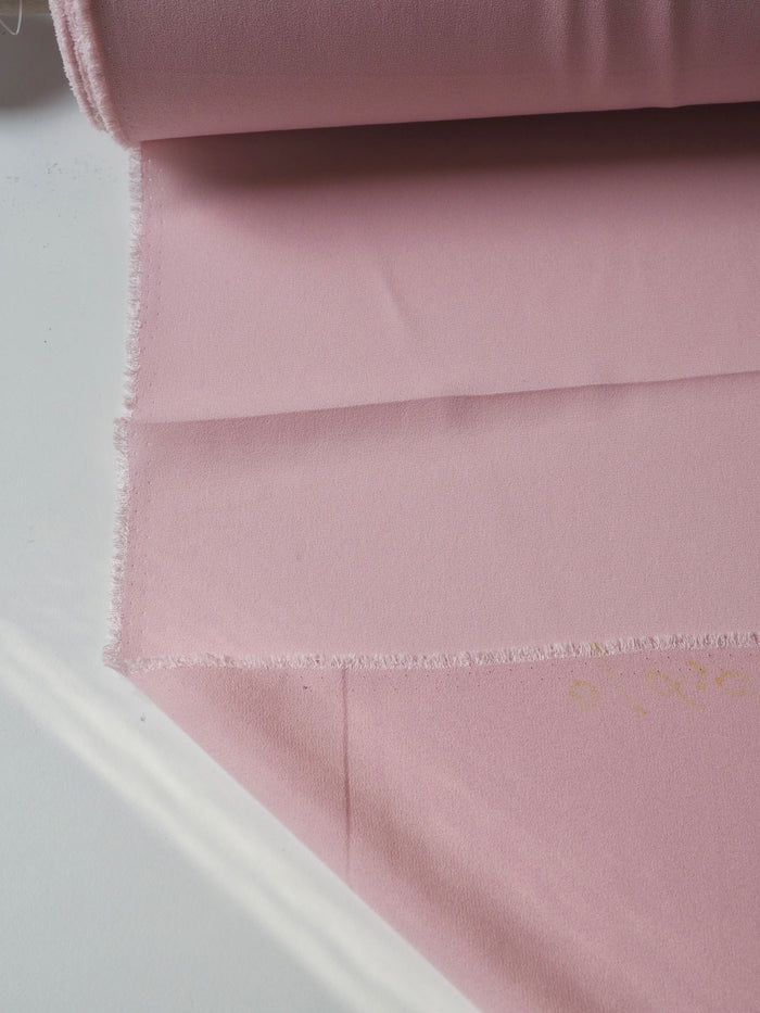Light Rose Heavy Silk Georgette