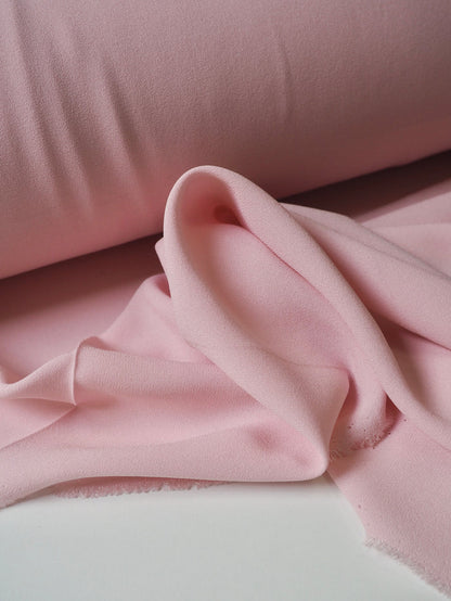 Light Rose Heavy Silk Georgette