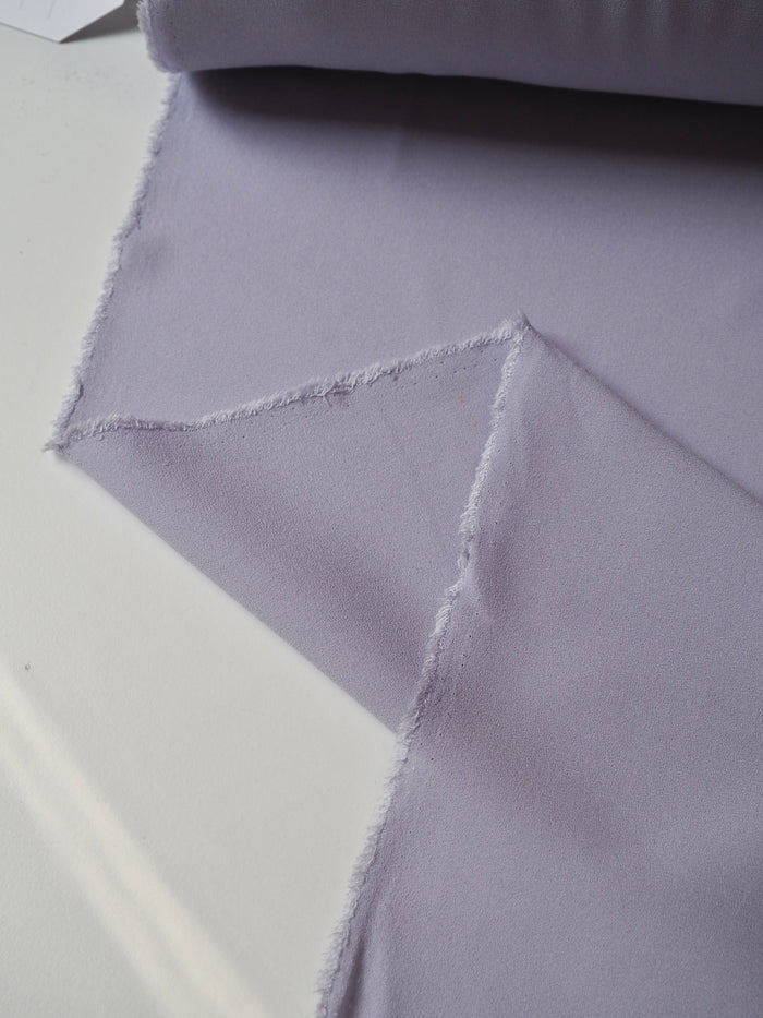Lilac Heavy Silk Georgette
