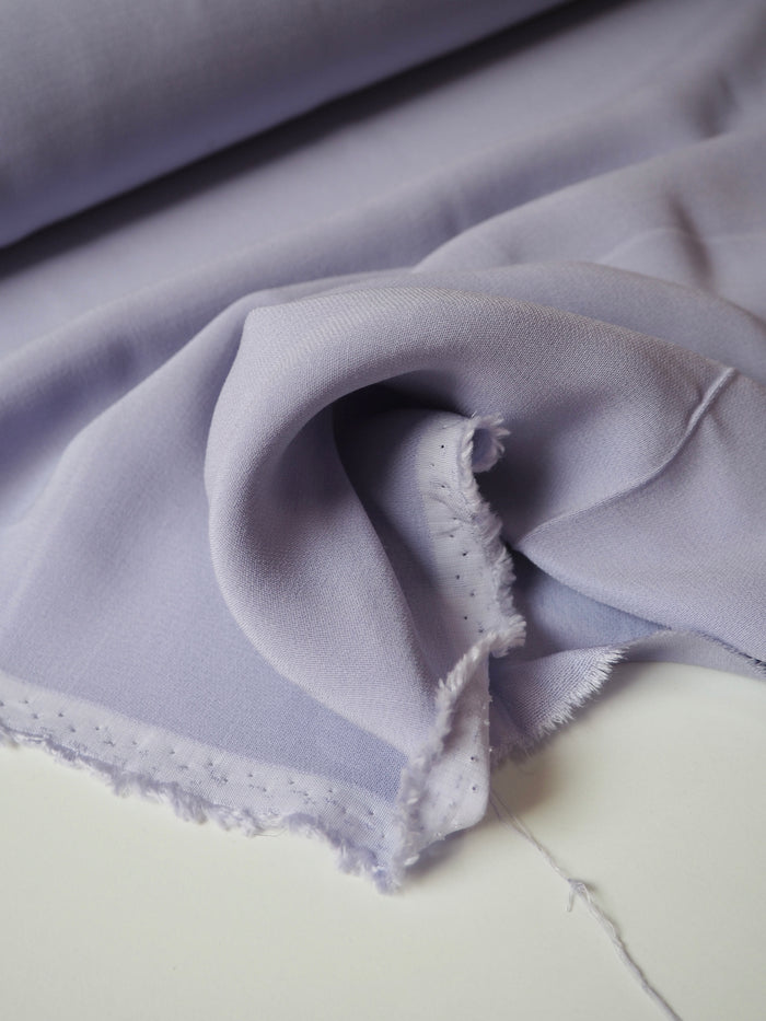 Lilac Viscose Crepe