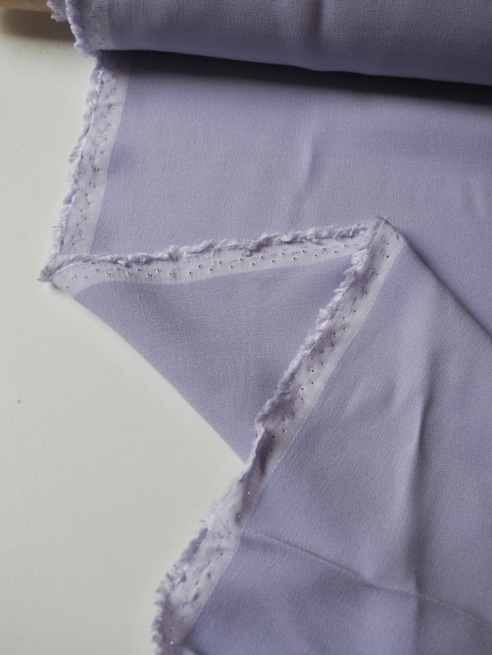 Lilac Viscose Crepe