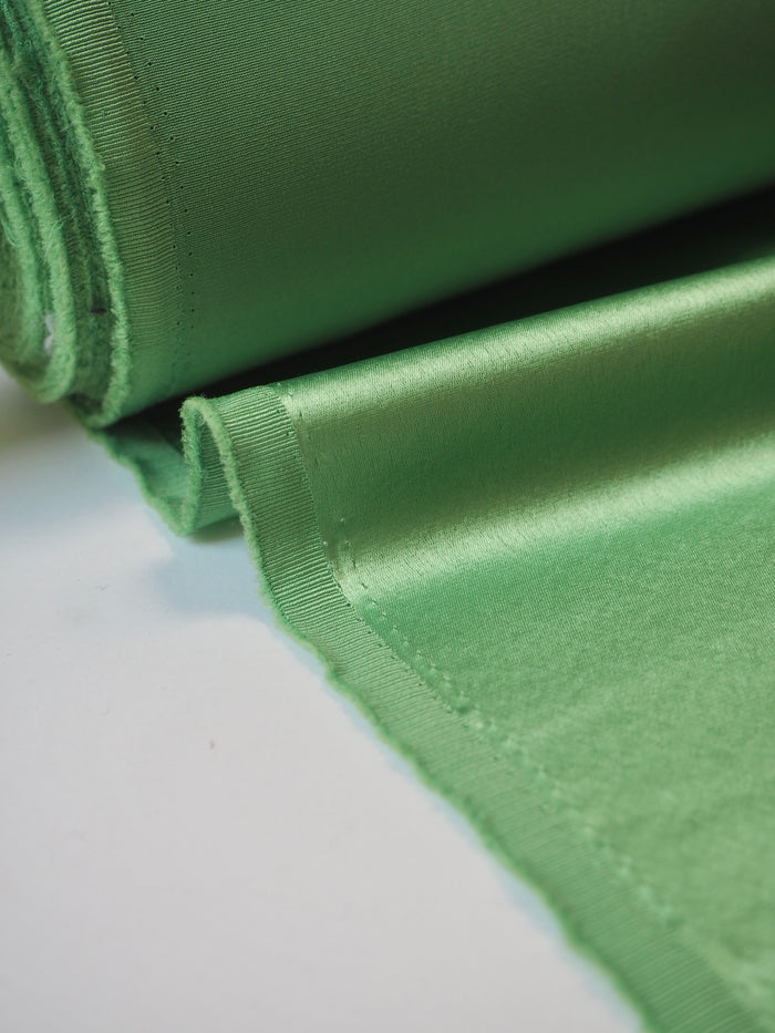Lime Mediumweight Satin