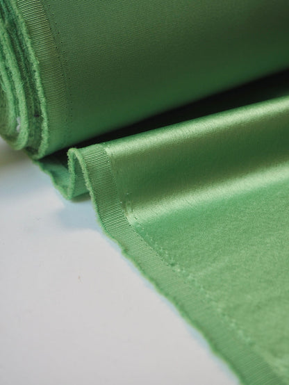 Lime Mediumweight Satin