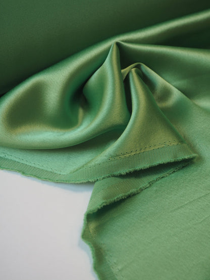 Lime Mediumweight Satin