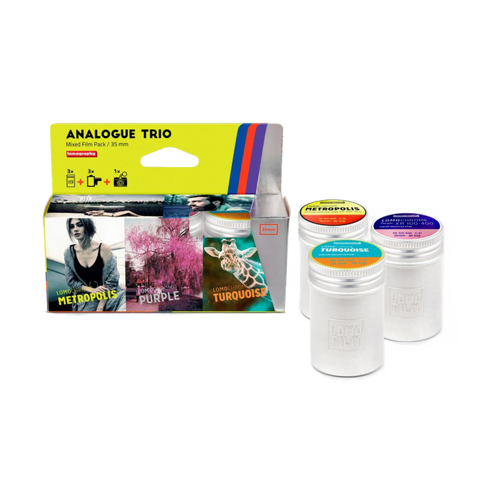 Lomography Analogue Trio Mixed Film Pack 35mm