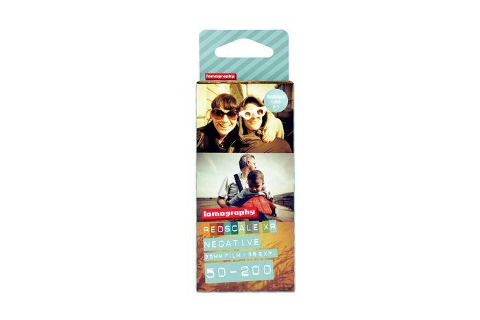 Lomography Redscale 50-200 Color Negative 35mm Film, 3-pack