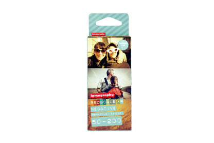 Lomography Redscale 50-200 Color Negative 35mm Film, 3-pack