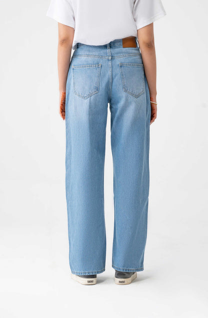 Loose Fit Denim Jeans – Women