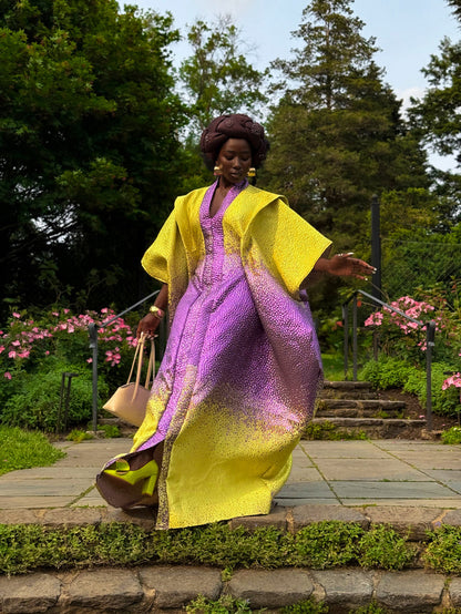 Luxe African rich aunty bubu gown