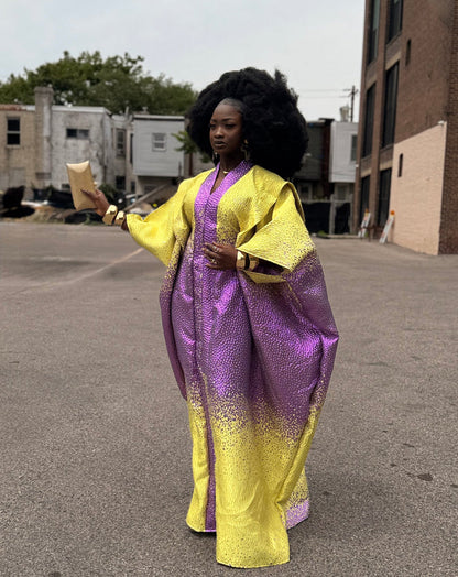 Luxe African rich aunty bubu gown
