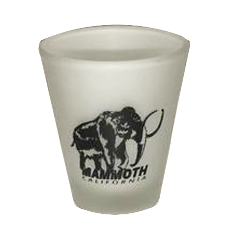 Mammoth Frosted Shot Glass