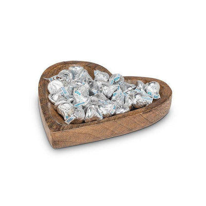 Mango Wood Heart Plate