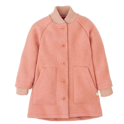 Manteau pour enfants en laine bouillie Disana - Soft Pink