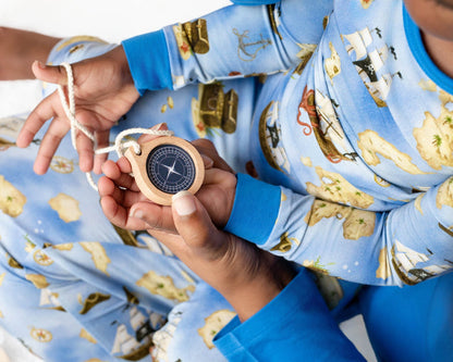 Maps and Mateys (Pirate) Long Sleeve PJ's - Jammie Session