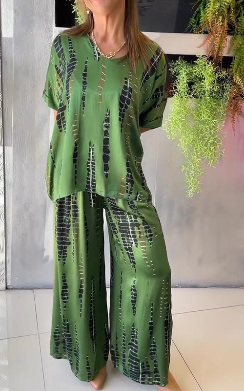 Marie - Casual Printed Set