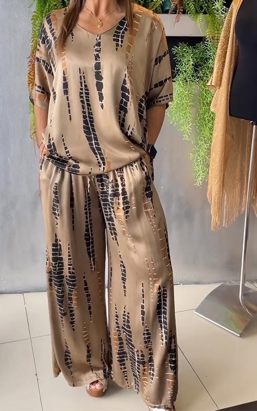 Marie - Casual Printed Set