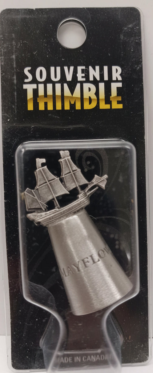 Mayflower Pewter Thimble