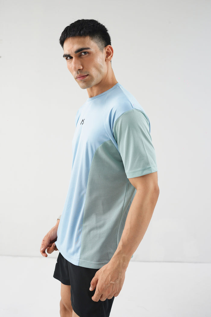 Men's Active Motion Tee – Light Blue