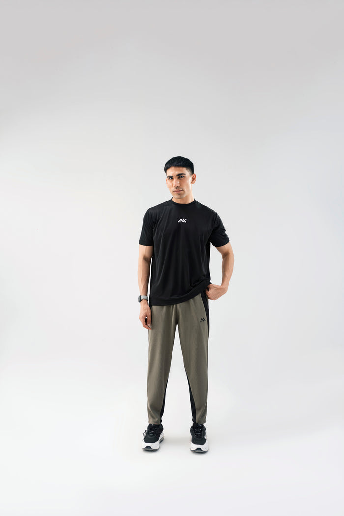 Men's ActiveFit Black Performance Tee