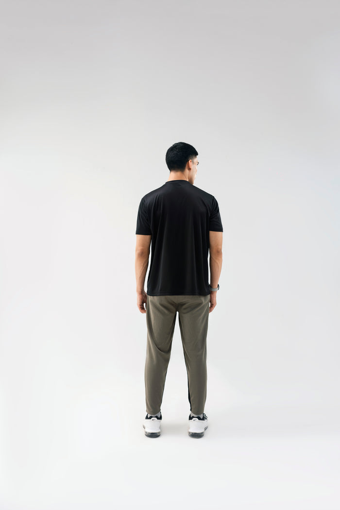 Men's ActiveFit Black Performance Tee