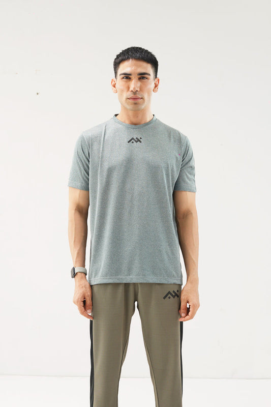 Men's ActiveFlex Performance Grey Tee