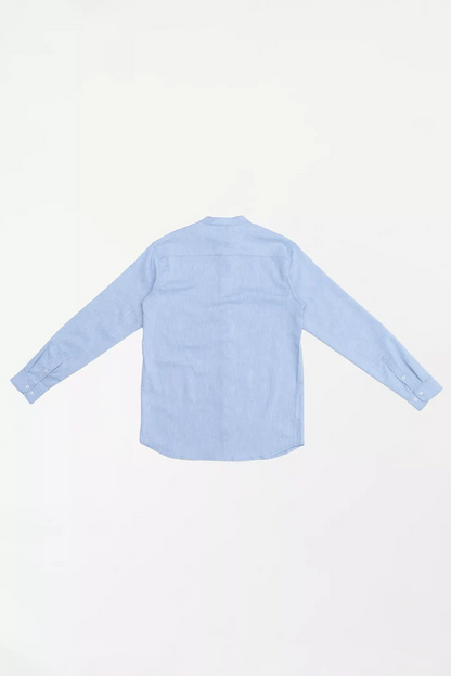 Men's Button-Up Shirt Sky Blue