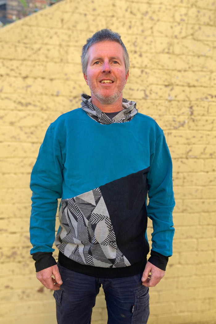 Mens Drop Sleeve Sweater Sewing Pattern