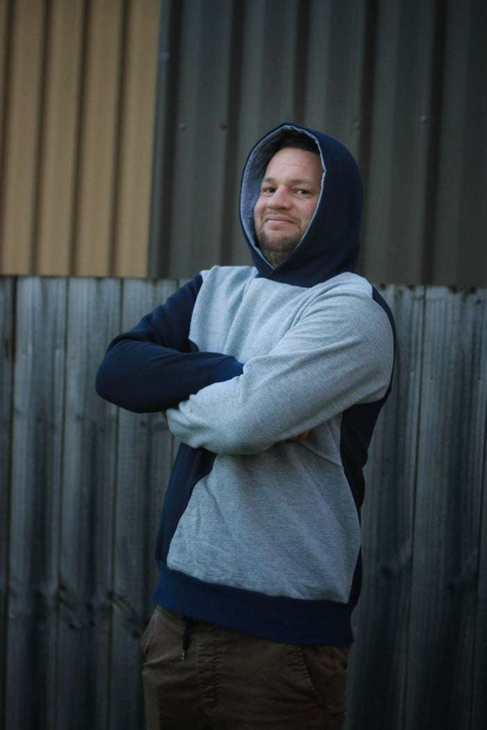 Mens Drop Sleeve Sweater Sewing Pattern