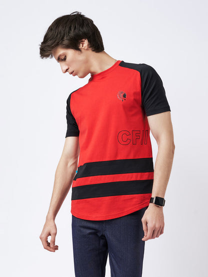 Men's Duo Stripe T-shirt Red