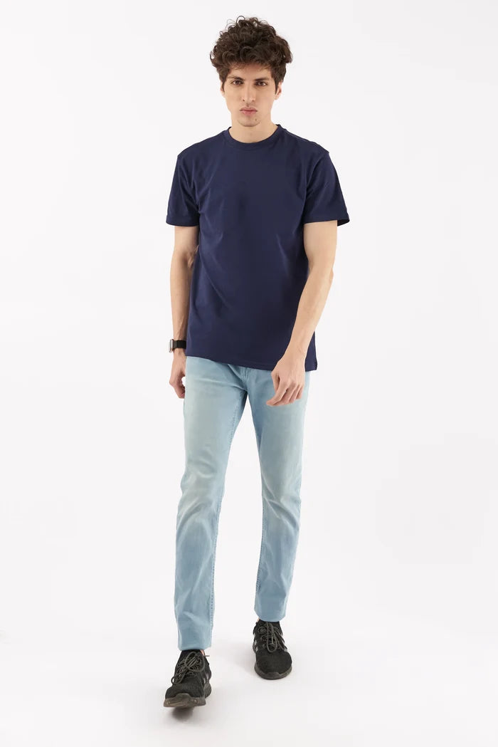 Men's Forbearance Graphic T-Shirt Blue