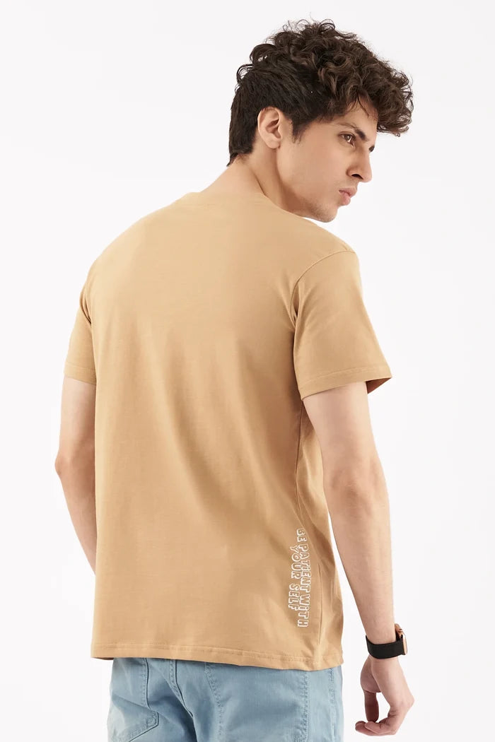 Men's Forbearance Graphic T-Shirt Sand