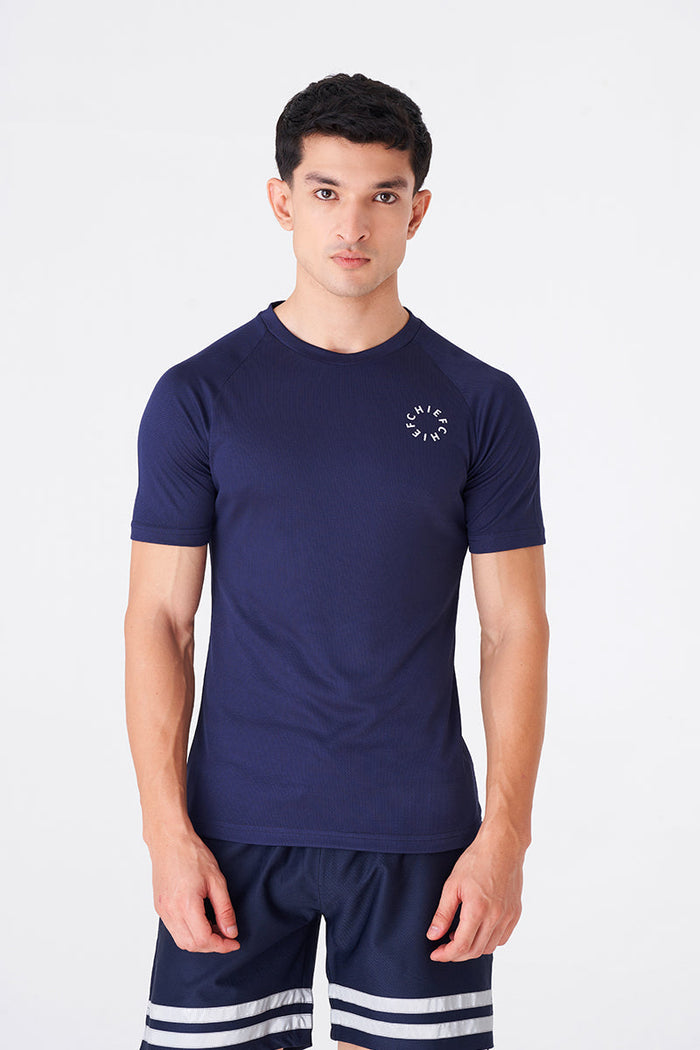 Men's Half Sleeve Navy Shirt