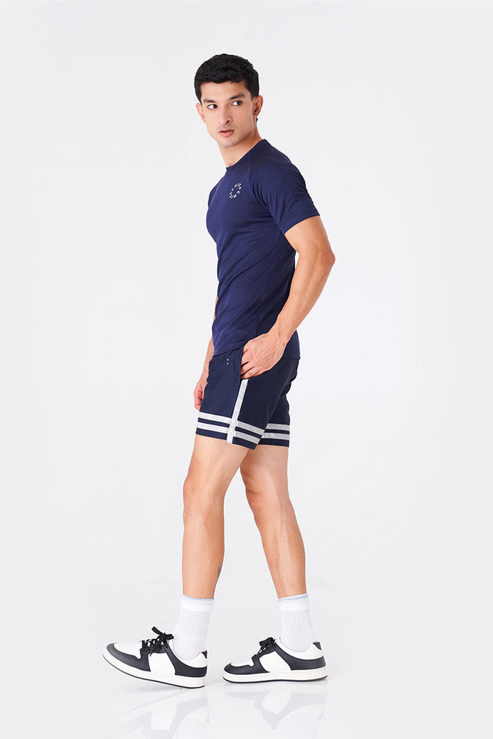Men's Half Sleeve Navy Shirt