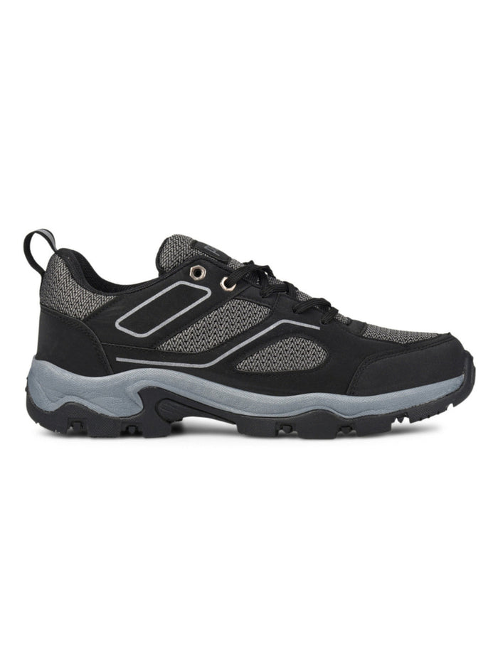 Men's Outdoor Walking & Trekking Shoes - Black