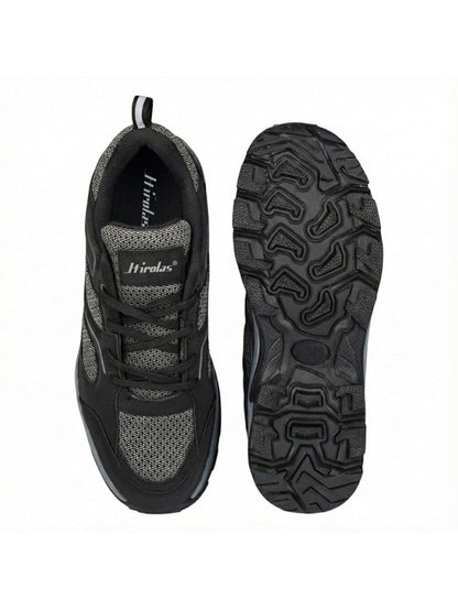 Men's Outdoor Walking & Trekking Shoes - Black