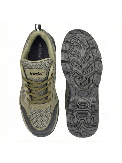 Men's Outdoor Walking & Trekking Shoes - Olive