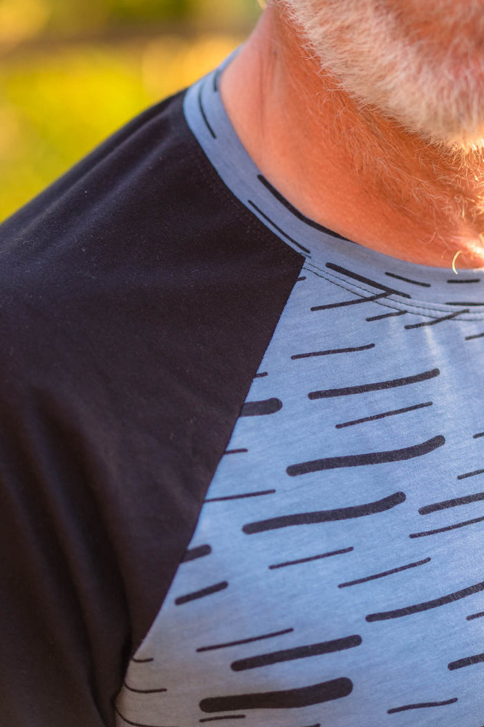 Mens Raglan Tee Sewing Pattern