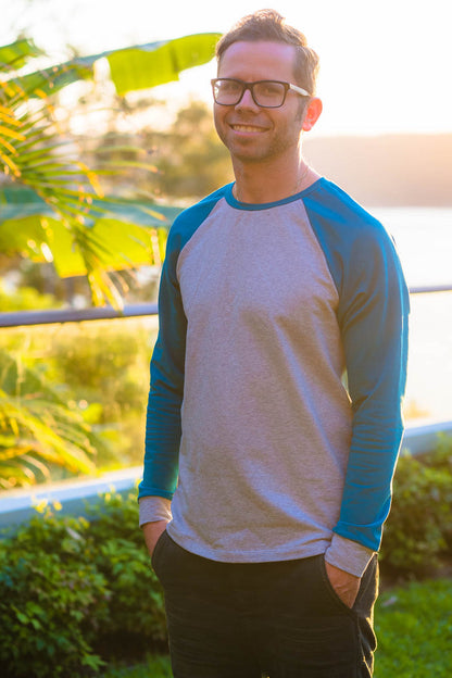 Mens Raglan Tee Sewing Pattern