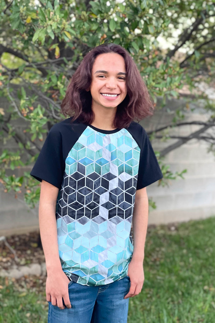 Mens Raglan Tee Sewing Pattern