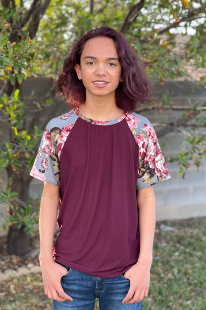 Mens Raglan Tee Sewing Pattern