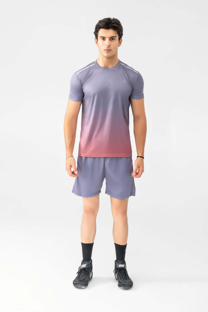 Men's Regular Fit Tee Shirt & Short