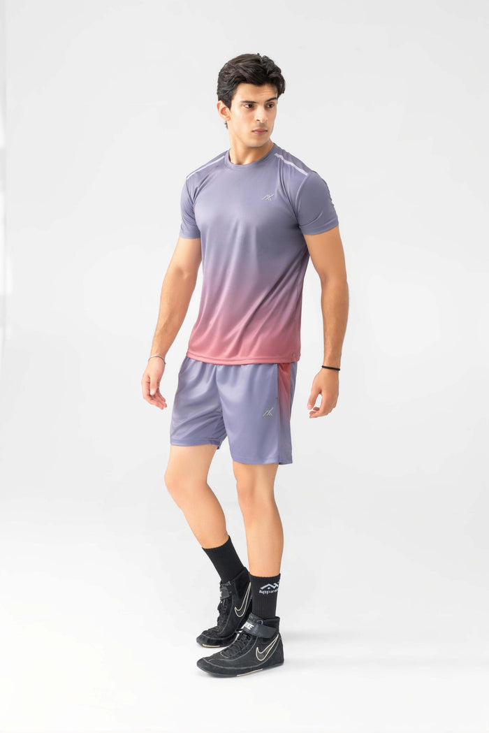 Men's Regular Fit Tee Shirt & Short