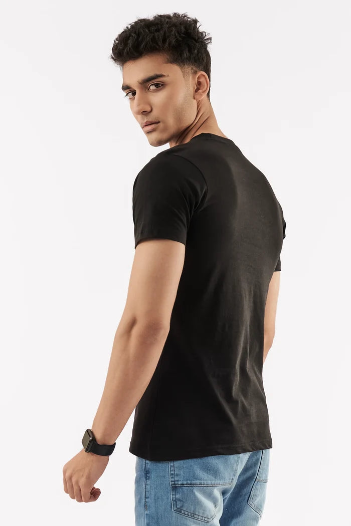 Men's Rules Graphics T-Shirt Black