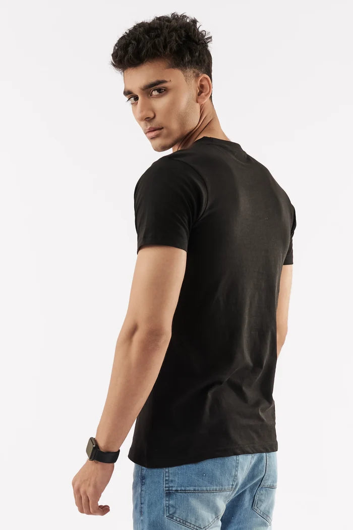 Men's Rules Graphics T-Shirt Black