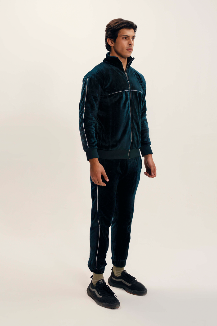 Men's Velvet Track Suit