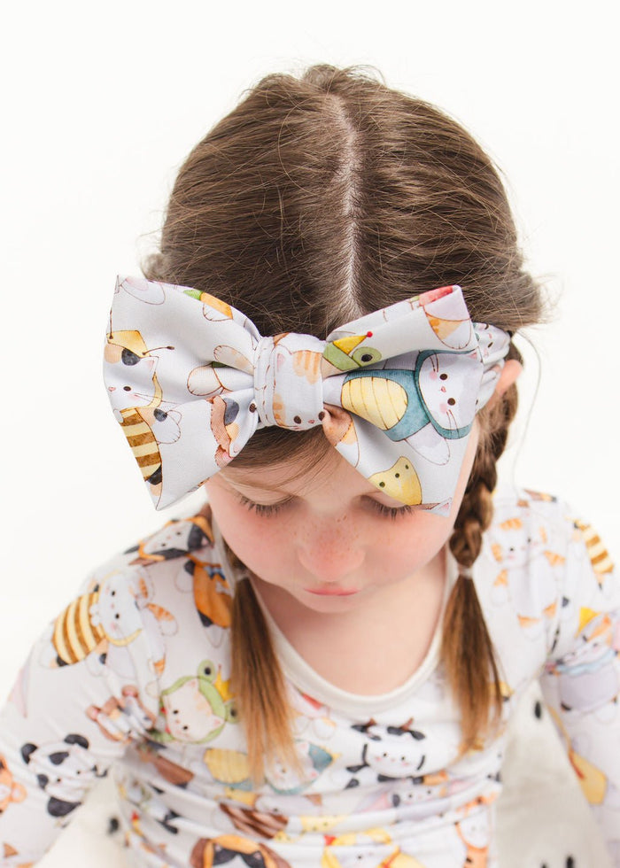 Meowster of Disguise Bow - Jammie Session