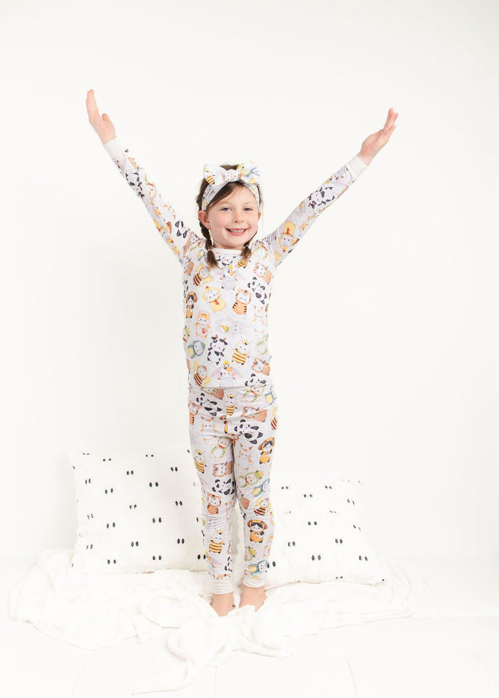 Meowster of Disguise Long Sleeve PJ's - Jammie Session